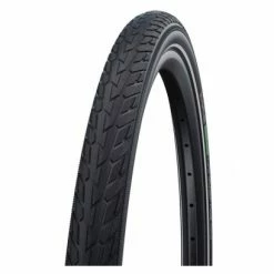 Pneu Schwalbe Road Cruiser Plus 700c Tubetype Rigide TwinSkin PunctureGuard Green Compound E-25 Reflex