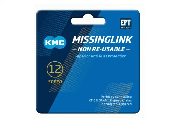 Attache Rapide KMC MissingLink 12 EPT E-Bike Argent 4 Attache Rapide KMC MissingLink 12 EPT E-Bike Argent – Image 2