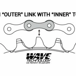 Plateau Praxis Works E-Ring Acier Wave 104mm -Tout le Vélo Électrique Soldes unnamed file 1214