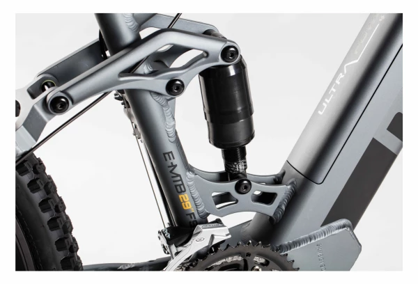 Moma Bikes VTT Electrique Tout Suspendu Moma E-MTB 29'' Shimano Altus 8V Gris 9 Moma Bikes VTT Electrique Tout Suspendu Moma E-MTB 29'' Shimano Altus 8V Gris – Image 7