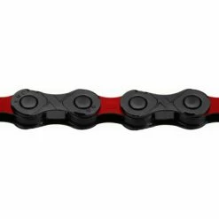 Chaîne KMC DLC VAE 126 Maillons 12V Noir/Rouge