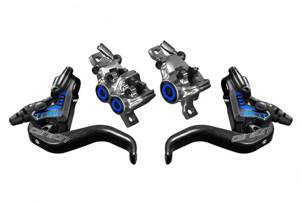 Paire De Freins à Disque Magura MT Trail SL (sans Disque) Noir/Chrome 3 Paire De Freins à Disque Magura MT Trail SL (sans Disque) Noir/Chrome