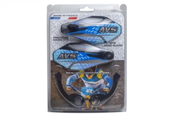 Protège Mains AVS Kit Déco Bleu/Noir 4 Protège Mains AVS Kit Déco Bleu/Noir – Image 2