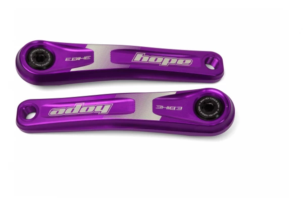 Manivelles Hope Evo E-Bike ISIS Violet 3 Manivelles Hope Evo E-Bike ISIS Violet