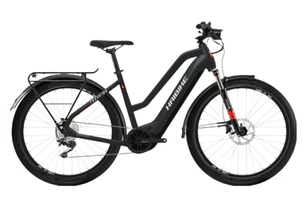 VTC Électrique Haibike Trekking 6 Lowstep I630Wh Shimano Deore 10V Gris / Jaune Mat 2022 10 VTC Électrique Haibike Trekking 6 Lowstep I630Wh Shimano Deore 10V Gris / Jaune Mat 2022 – Image 8
