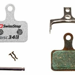 Paire De Plaquettes Organiques SwissStop Disc 34 E Pour Freins Shimano Route Et E-Bike