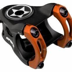 Potence Spank Split 0° 31.8 Mm Noir / Orange