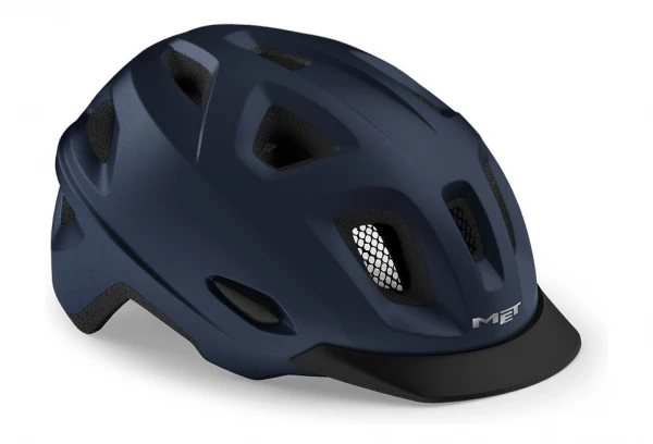 Casque Urban Met Mobilite Bleu Mat 3 Casque Urban Met Mobilite Bleu Mat