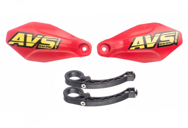 Protège Mains AVS BASIC (patte Plastique) Rouge 3 Protège Mains AVS BASIC (patte Plastique) Rouge