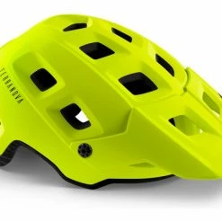 Casque All-mountain Met Terranova Mips Mat Lime Green Bleu