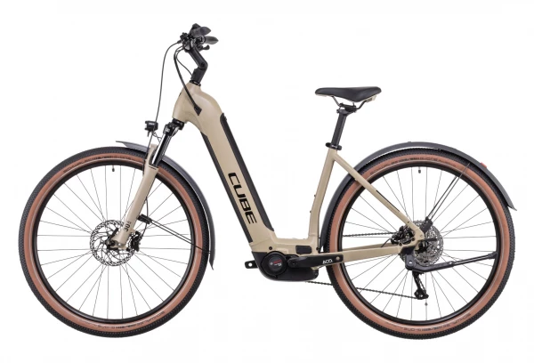 VTC Électrique Cube Nuride Hybrid Pro 625 Allroad Easy Entry Shimano Deore 10V 625 Wh 29'' Beige Desert 2022 6 VTC Électrique Cube Nuride Hybrid Pro 625 Allroad Easy Entry Shimano Deore 10V 625 Wh 29'' Beige Desert 2022 – Image 4