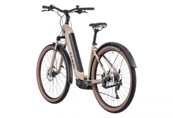 VTC Électrique Cube Nuride Hybrid Pro 625 Allroad Easy Entry Shimano Deore 10V 625 Wh 29'' Beige Desert 2022 7 VTC Électrique Cube Nuride Hybrid Pro 625 Allroad Easy Entry Shimano Deore 10V 625 Wh 29'' Beige Desert 2022 – Image 5