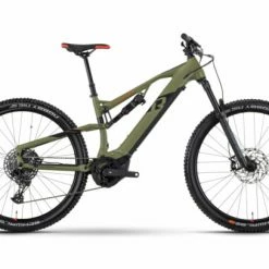VTT Électrique Tout-Suspendu R Raymon FullRay 150E 9.0 Sram SX Eagle 12V 630Wh 29'' Vert 2022
