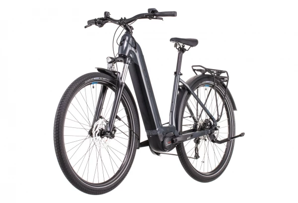 Vélo De Ville Électrique Cube Touring Hybrid One 625 Easy Entry Shimano Alivio 9V 625 Wh 700 Mm Gris Bleu 2022 Gris / Bleu 5 Vélo De Ville Électrique Cube Touring Hybrid One 625 Easy Entry Shimano Alivio 9V 625 Wh 700 Mm Gris Bleu 2022 Gris / Bleu – Image 3