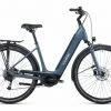 Vélo De Ville Électrique Cube Supreme Sport Hybrid One 500 Easy Entry Shimano Alivio/Altus 9V 500 Wh 700 Mm Gris Bleu 2022