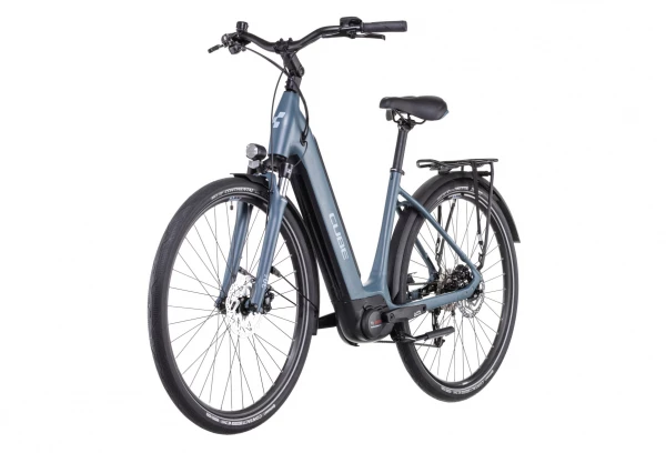 Vélo De Ville Électrique Cube Supreme Sport Hybrid One 500 Easy Entry Shimano Alivio/Altus 9V 500 Wh 700 Mm Gris Bleu 2022 5 Vélo De Ville Électrique Cube Supreme Sport Hybrid One 500 Easy Entry Shimano Alivio/Altus 9V 500 Wh 700 Mm Gris Bleu 2022 – Image 3