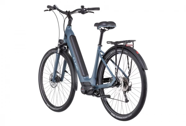 Vélo De Ville Électrique Cube Supreme Sport Hybrid One 500 Easy Entry Shimano Alivio/Altus 9V 500 Wh 700 Mm Gris Bleu 2022 7 Vélo De Ville Électrique Cube Supreme Sport Hybrid One 500 Easy Entry Shimano Alivio/Altus 9V 500 Wh 700 Mm Gris Bleu 2022 – Image 5