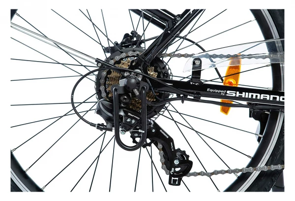 Vélo De Ville électrique Moma Bikes 26.2 Shimano 7V Noir 11 Vélo De Ville électrique Moma Bikes 26.2 Shimano 7V Noir – Image 9