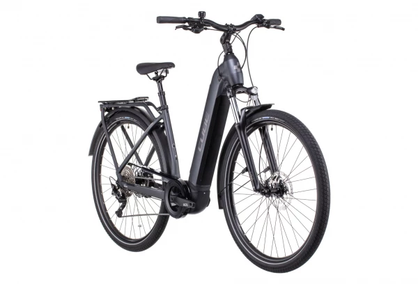 Vélo De Ville Électrique Cube Kathmandu Hybrid One 625 Easy Entry Shimano Deore 10V 625 Wh 700 Mm Gris Teak 2022 4 Vélo De Ville Électrique Cube Kathmandu Hybrid One 625 Easy Entry Shimano Deore 10V 625 Wh 700 Mm Gris Teak 2022 – Image 2