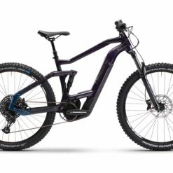 VTT Électrique Tout-Suspendu Haibike AllTrail 8 29 Sram SX Eagle 12V 625 Wh 29'' Violet Bleu Navy 2022