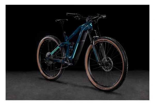 Produit Reconditionné - VTT Électrique Tout-Suspendu Cube Stereo Hybrid 140 HPC Race 625 Shimano Deore/XT 12V 625 Wh 27.5'' Bleu Teal Mint 2022 5 Produit Reconditionné - VTT Électrique Tout-Suspendu Cube Stereo Hybrid 140 HPC Race 625 Shimano Deore/XT 12V 625 Wh 27.5'' Bleu Teal Mint 2022 – Image 3