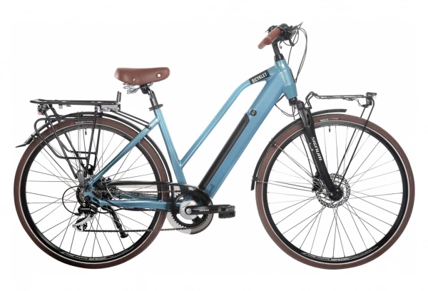 Vélo De Ville Électrique Bicyklet Camille Shimano Acera/Altus 8V 504 Wh 700 Mm Bleu 12 Vélo De Ville Électrique Bicyklet Camille Shimano Acera/Altus 8V 504 Wh 700 Mm Bleu – Image 10
