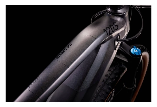 VTT Électrique Tout-Suspendu Cube Stereo Hybrid 120 SLT 625 27.5 Shimano XT 12V 625 Wh 27.5'' Noir Prizm 2022 9 VTT Électrique Tout-Suspendu Cube Stereo Hybrid 120 SLT 625 27.5 Shimano XT 12V 625 Wh 27.5'' Noir Prizm 2022 – Image 7