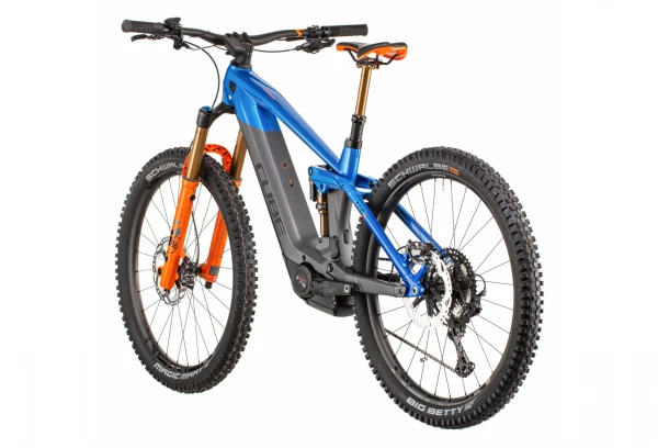 VTT Électrique Tout-Suspendu Cube Stereo Hybrid 140 HPC Actionteam 625 27.5 Shimano XT 12V 625 Wh 27.5'' Bleu Gris Actionteam 2022 7 VTT Électrique Tout-Suspendu Cube Stereo Hybrid 140 HPC Actionteam 625 27.5 Shimano XT 12V 625 Wh 27.5'' Bleu Gris Actionteam 2022 – Image 5