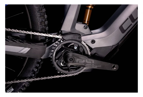 VTT Électrique Tout-Suspendu Cube Stereo Hybrid 140 HPC Actionteam 625 27.5 Shimano XT 12V 625 Wh 27.5'' Bleu Gris Actionteam 2022 11 VTT Électrique Tout-Suspendu Cube Stereo Hybrid 140 HPC Actionteam 625 27.5 Shimano XT 12V 625 Wh 27.5'' Bleu Gris Actionteam 2022 – Image 9