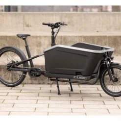 Vélo Cargo Électrique Cube Cargo Dual Hybrid 1000 Enviolo Cargo 1000 Wh 20/27.5'' Gris Flash 2022 -Tout le Vélo Électrique Soldes unnamed file 2372