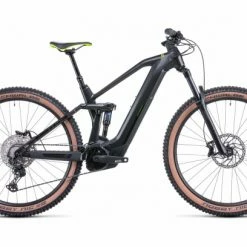 VTT Électrique Tout-Suspendu Cube Stereo Hybrid 140 HPC Race 625 Shimano Deore/XT 12V 625 Wh 29'' Gris 2022