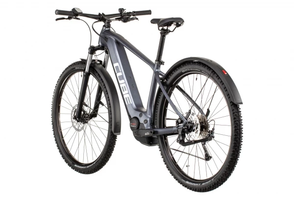 VTT Électrique Semi-Rigide Cube Reaction Hybrid Performance 500 Allroad Shimano Alivio 9V 500 Wh 29'' Gris Metallic 2022 7 VTT Électrique Semi-Rigide Cube Reaction Hybrid Performance 500 Allroad Shimano Alivio 9V 500 Wh 29'' Gris Metallic 2022 – Image 5