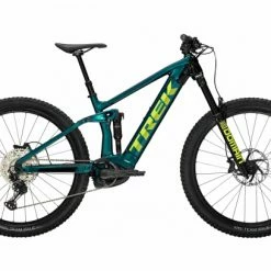 VTT Électrique Tout-Suspendu Trek Rail 7 Shimano SLX XT 12V 625 Wh 29'' Aquatic / Noir 2023