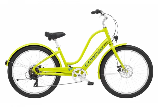 Vélo De Ville Électrique Electra Townie Go! 7D EQ Wave Shimano Tourney 7V 250 Wh 26'' Citron 2023 3 Vélo De Ville Électrique Electra Townie Go! 7D EQ Wave Shimano Tourney 7V 250 Wh 26'' Citron 2023