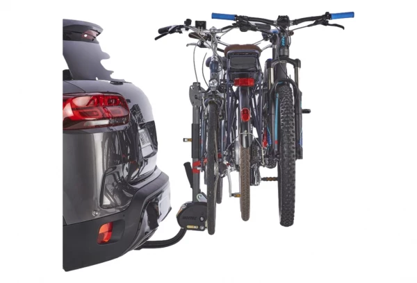 Porte-Vélo Sur Boule D'Attelage Rabattable Mottez Hercule 3 Elec - 3 Vélos 6 Porte-Vélo Sur Boule D'Attelage Rabattable Mottez Hercule 3 Elec - 3 Vélos – Image 4