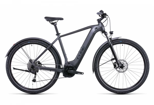VTC Électrique Cube Nuride Hybrid Performance 625 Allroad Shimano Alivio 9V 625 Wh 700 Mm Gris Graphite 2022 3 VTC Électrique Cube Nuride Hybrid Performance 625 Allroad Shimano Alivio 9V 625 Wh 700 Mm Gris Graphite 2022