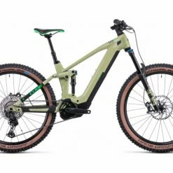 VTT Électrique Tout-Suspendu Cube Stereo Hybrid 140 HPC SL 625 27.5 Shimano Deore XT 12V 625 Wh 27.5'' Vert Flash 2022