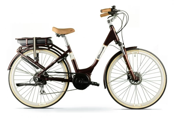 Vélo De Ville Électrique Granville E-Premium Shimano Acera 8V 300 Wh 700 Mm Bordeaux 2022 Rouge 4 Vélo De Ville Électrique Granville E-Premium Shimano Acera 8V 300 Wh 700 Mm Bordeaux 2022 Rouge – Image 2