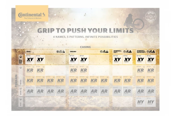 Pneu VTT Continental Xynotal 27.5'' Tubeless Ready Souple Downhill Casing Soft Compound E-Bike E25 6 Pneu VTT Continental Xynotal 27.5'' Tubeless Ready Souple Downhill Casing Soft Compound E-Bike E25 – Image 4