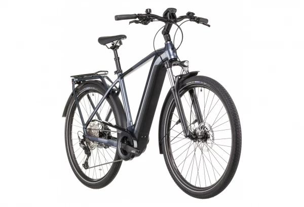 Vélo De Ville Électrique Cube Touring Hybrid Pro 500 Shimano Deore 11V 500 Wh 700 Mm Gris Metallic 2022 4 Vélo De Ville Électrique Cube Touring Hybrid Pro 500 Shimano Deore 11V 500 Wh 700 Mm Gris Metallic 2022 – Image 2