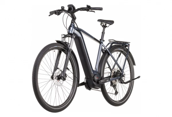 Vélo De Ville Électrique Cube Touring Hybrid Pro 500 Shimano Deore 11V 500 Wh 700 Mm Gris Metallic 2022 5 Vélo De Ville Électrique Cube Touring Hybrid Pro 500 Shimano Deore 11V 500 Wh 700 Mm Gris Metallic 2022 – Image 3