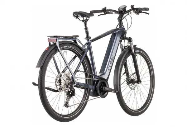 Vélo De Ville Électrique Cube Touring Hybrid Pro 500 Shimano Deore 11V 500 Wh 700 Mm Gris Metallic 2022 8 Vélo De Ville Électrique Cube Touring Hybrid Pro 500 Shimano Deore 11V 500 Wh 700 Mm Gris Metallic 2022 – Image 6