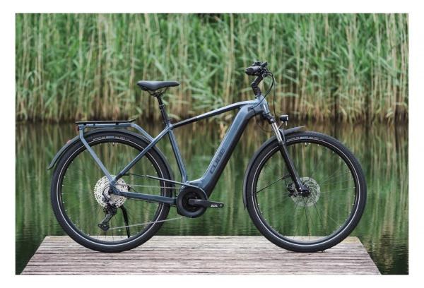 Vélo De Ville Électrique Cube Touring Hybrid Pro 500 Shimano Deore 11V 500 Wh 700 Mm Gris Metallic 2022 12 Vélo De Ville Électrique Cube Touring Hybrid Pro 500 Shimano Deore 11V 500 Wh 700 Mm Gris Metallic 2022 – Image 10