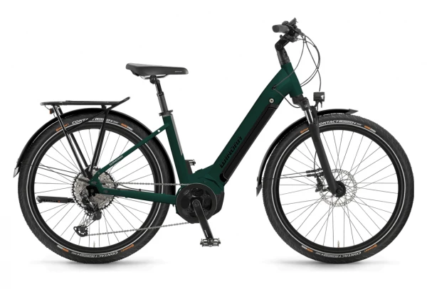 VTC Électrique Winora Yucatan 10 Shimano Deore 10V 630 Wh 700 Mm Vert Émeraude 2022 3 VTC Électrique Winora Yucatan 10 Shimano Deore 10V 630 Wh 700 Mm Vert Émeraude 2022