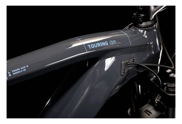 Vélo De Ville Électrique Cube Touring Hybrid One 400 Shimano Alivio 9V 400 Wh 700 Mm Gris Bleu 2022 9 Vélo De Ville Électrique Cube Touring Hybrid One 400 Shimano Alivio 9V 400 Wh 700 Mm Gris Bleu 2022 – Image 7