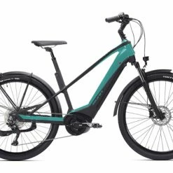 Vélo De Ville Électrique Sunn Urb Sleek Woman Shimano Altus 9V 400 Wh 650b Noir / Turquoise 2022