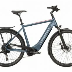Vélo De Ville Électrique Corratec E-Power Trekking P6 LTD Gent Shimano Deore 10V 625 Wh 28'' Bleu / Gris 2022