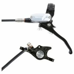 Frein Arrière Hope Tech 4 X2 Noir / Argent Durite Standard