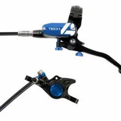 Frein Arrière Hope Tech 4 X2 Noir / Bleu Durite Standard