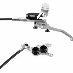 Frein Avant Hope Tech 4 E4 Argent / Noir Durite Standard